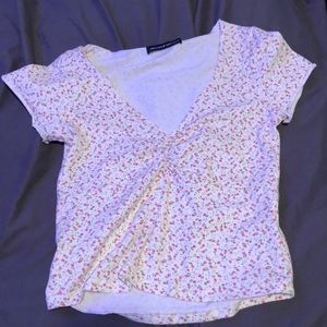 Pink and White Gina top